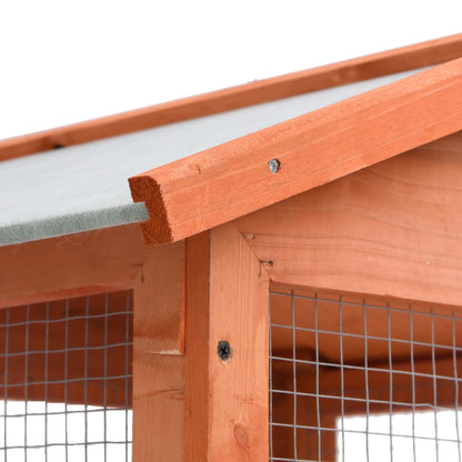 Gabbia Per Uccelli 68X62X166 Cm In Legno Di Abete