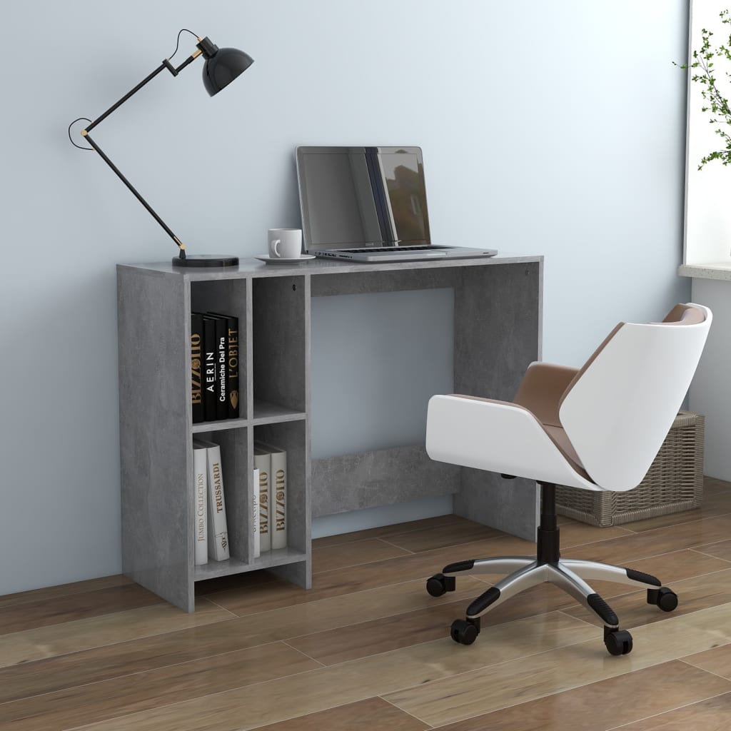 Scrivania 102,5X35X75Cm In Legno Multistrato
