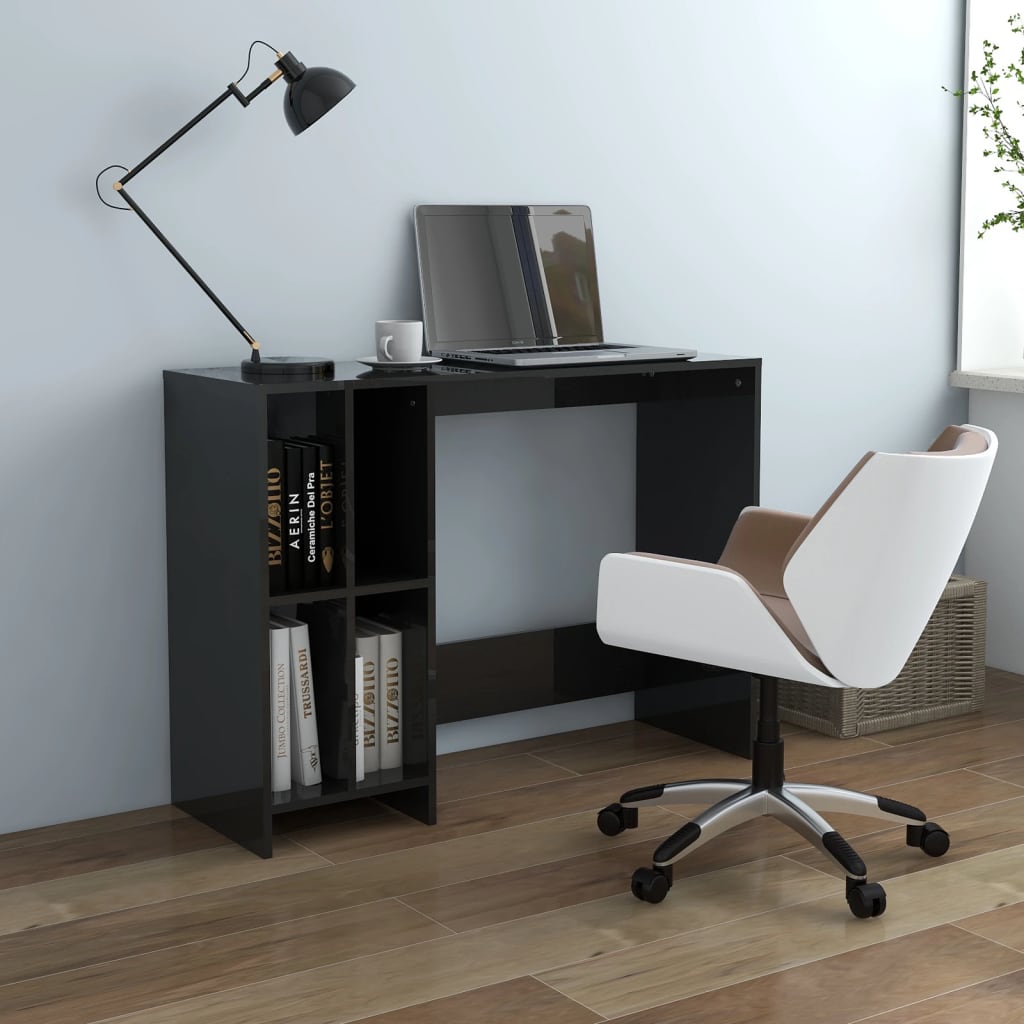 Scrivania 102,5X35X75Cm In Legno Multistrato