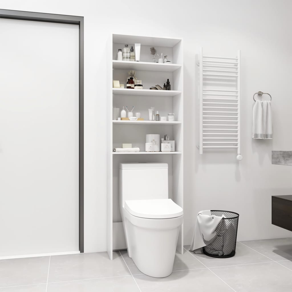 Mobile Per Lavatrice 64X24X190 Cm