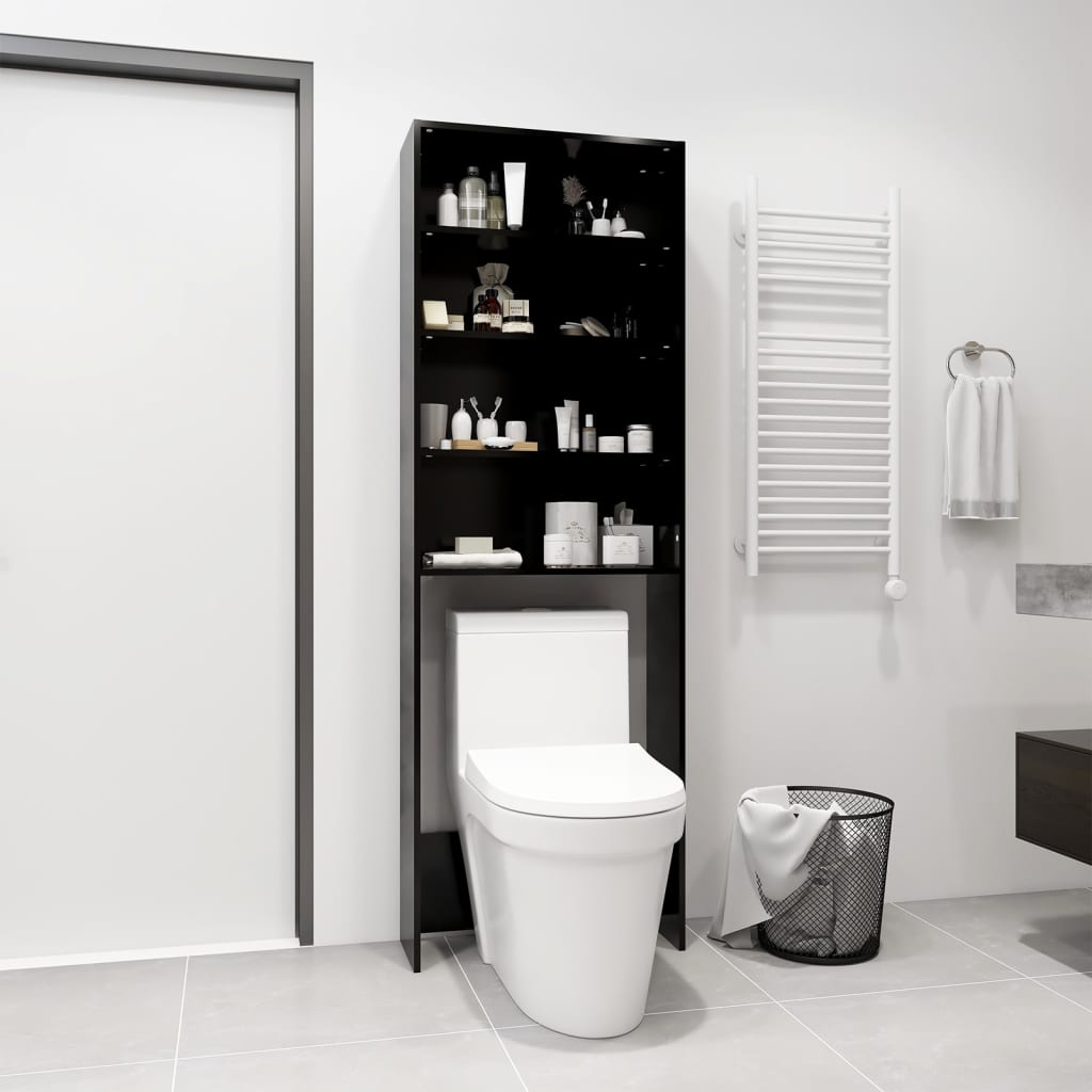 Mobile Per Lavatrice 64X24X190 Cm