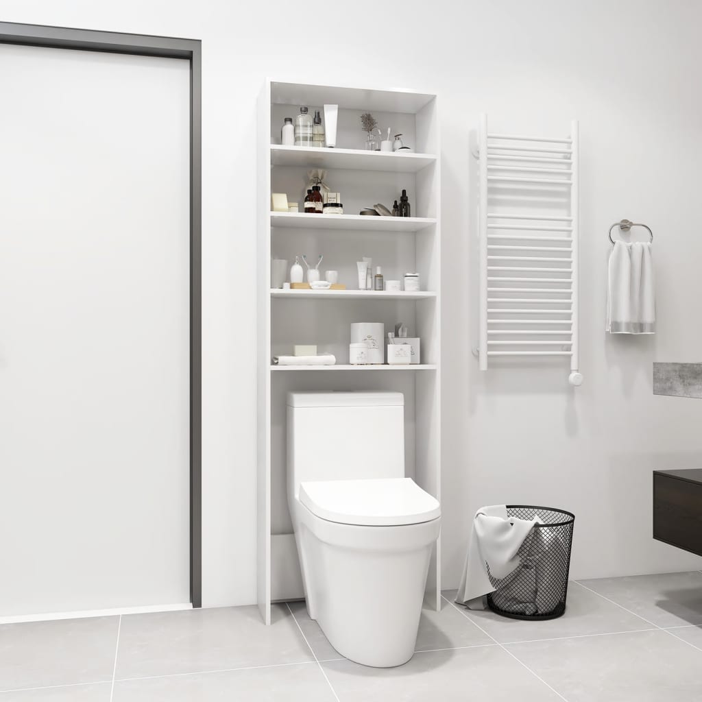 Mobile Per Lavatrice 64X24X190 Cm