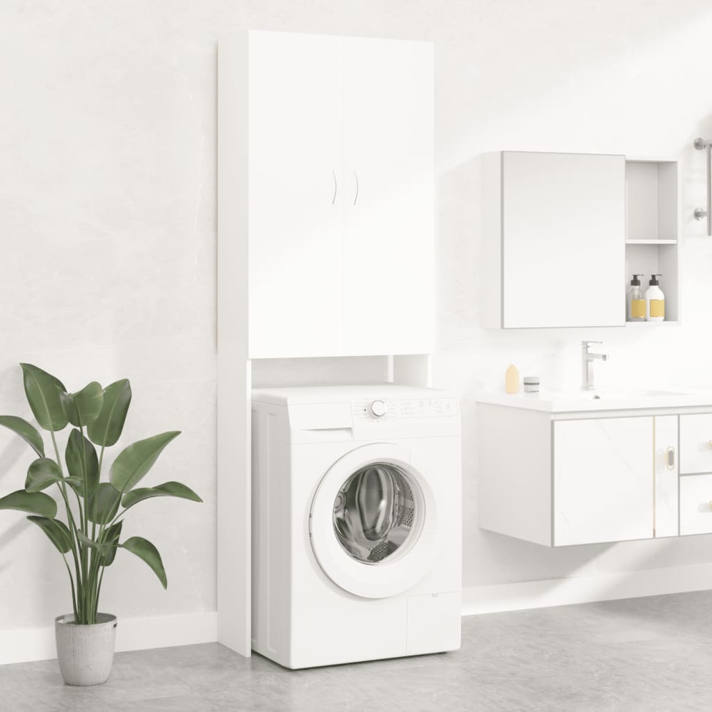 Mobile Per Lavatrice 64X25,5X190 Cm