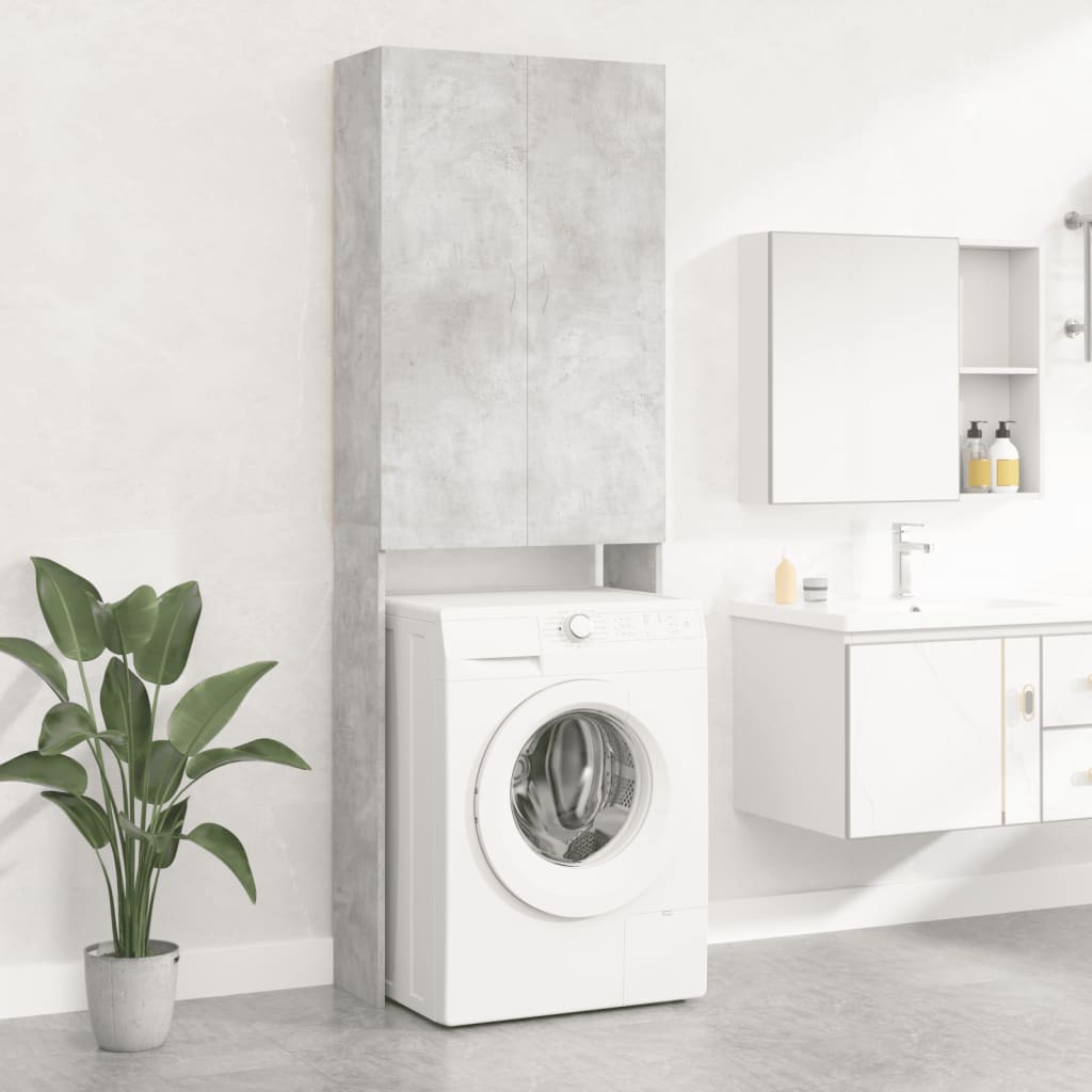 Mobile Per Lavatrice 64X25,5X190 Cm