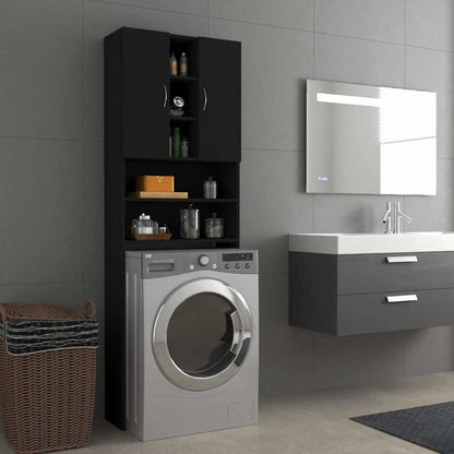 Mobile Per Lavatrice 64X25,5X190 Cm