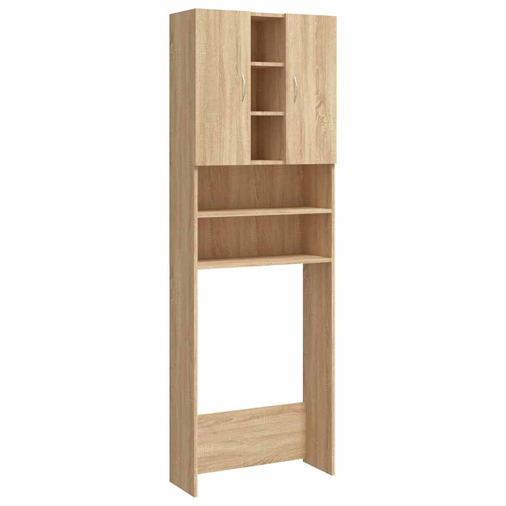 Mobile Per Lavatrice 64X25,5X190 Cm
