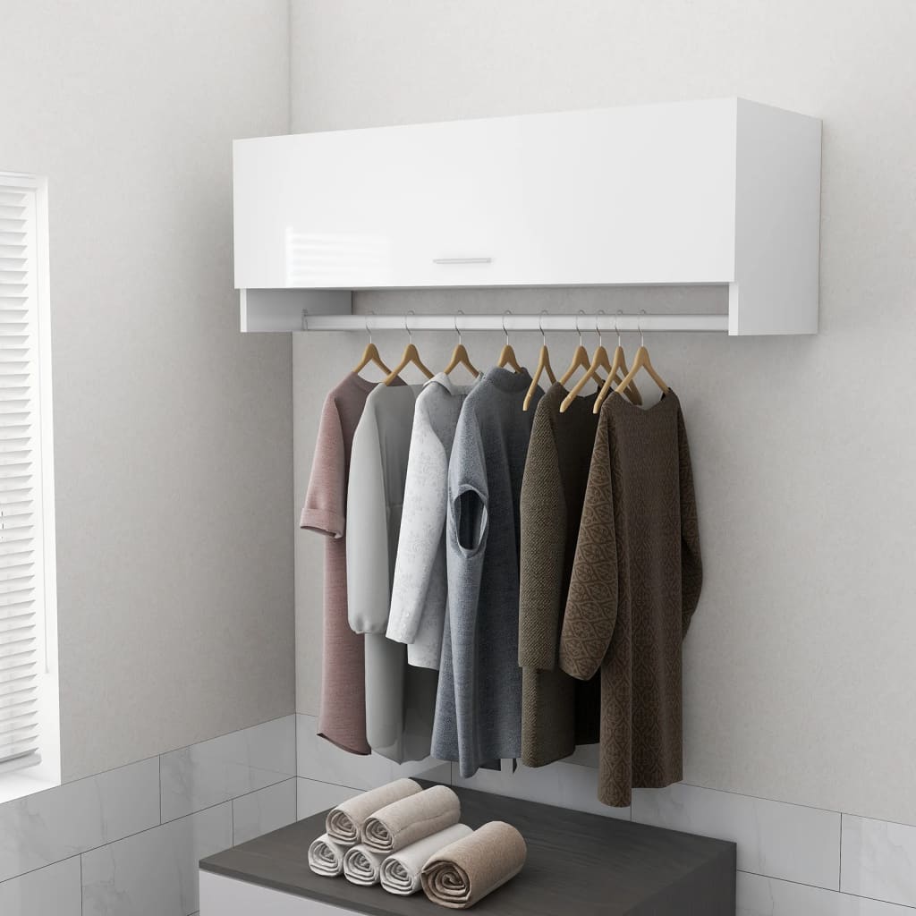 Armadio 100X32,5X35 Cm In Legno Multistrato