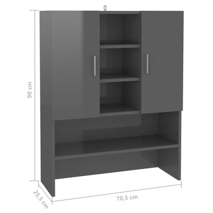 Mobile Per Lavatrice 70,5X25,5X90 Cm