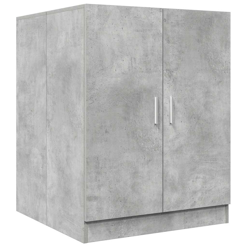Mobile Per Lavatrice Grigio Cemento 71X71,5X91,5 Cm