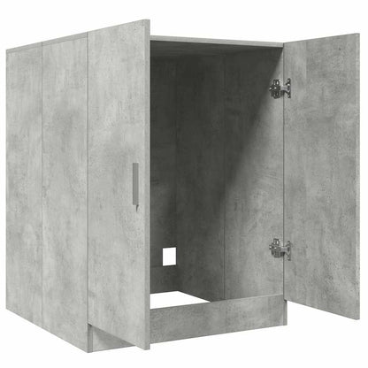 Mobile Per Lavatrice Grigio Cemento 71X71,5X91,5 Cm
