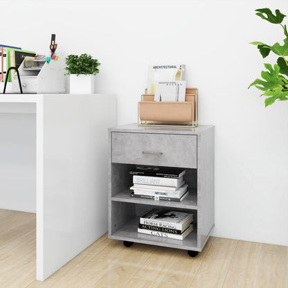 Mobiletto Con Ruote 46X36X59 Cm In Truciolato