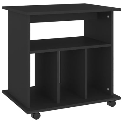 Mobiletto Con Ruote 60X45X60 Cm In Legno Multistrato