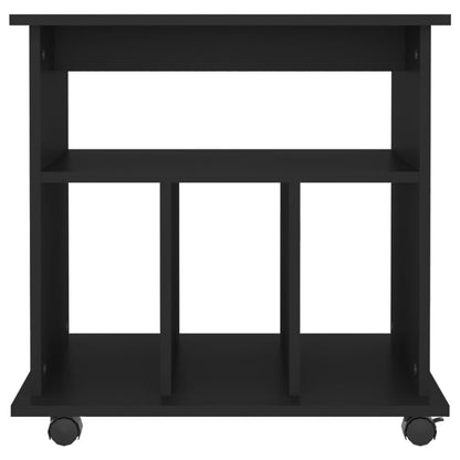 Mobiletto Con Ruote 60X45X60 Cm In Legno Multistrato