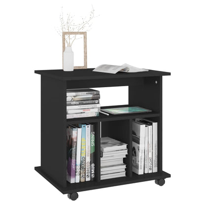 Mobiletto Con Ruote 60X45X60 Cm In Legno Multistrato