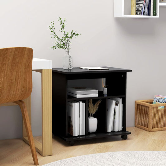 Mobiletto Con Ruote 60X45X60 Cm In Legno Multistrato