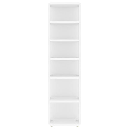 Scarpiere 2 Pz Bianche 27,5X27X102 Cm In Legno Multistrato