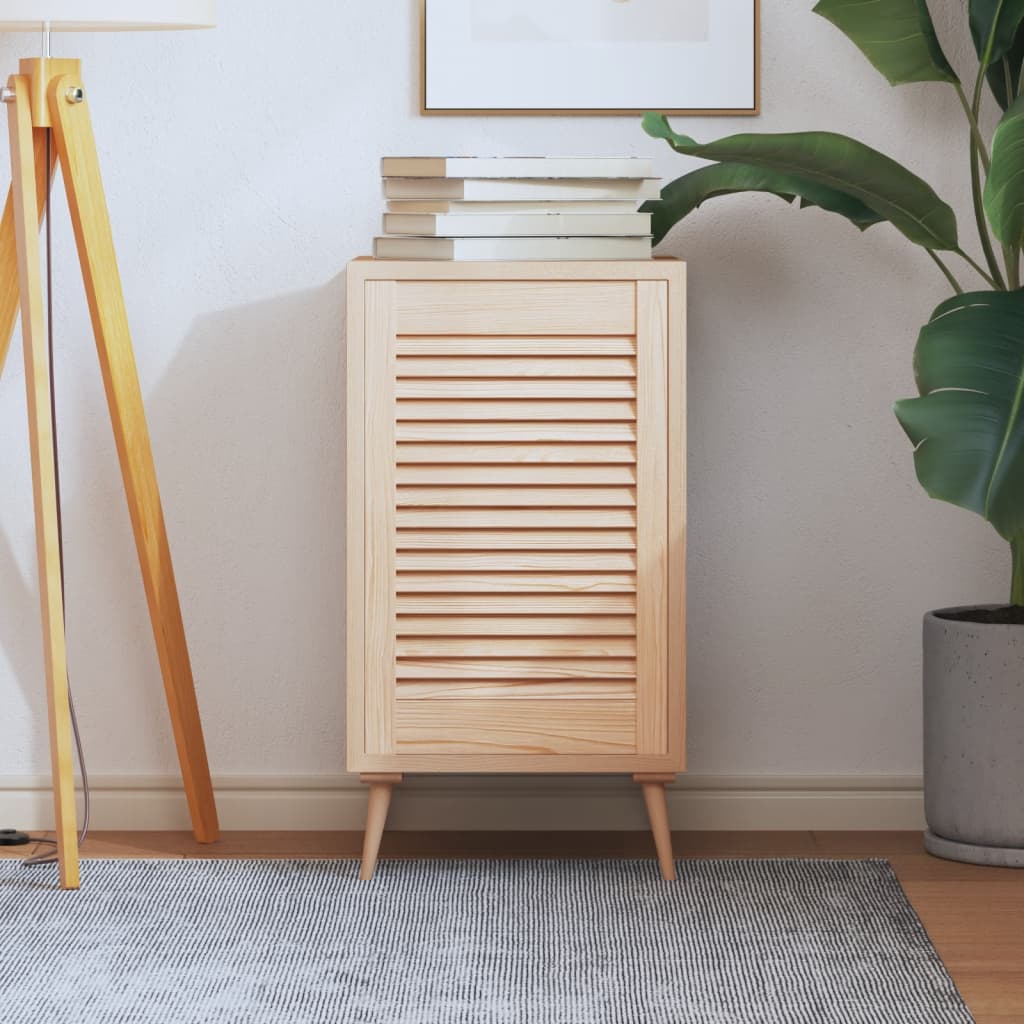Ante Con Design A Lamelle 2 Pz 61,5X39,4 Cm In Legno Di Pino