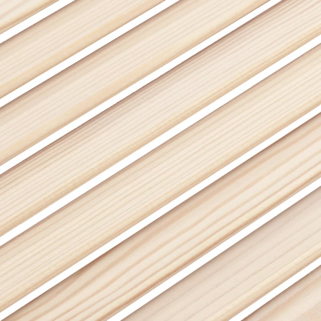 Ante Con Design A Lamelle 2 Pz 61,5X39,4 Cm In Legno Di Pino