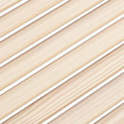Ante Con Design A Lamelle 2 Pz 61,5X39,4 Cm In Legno Di Pino