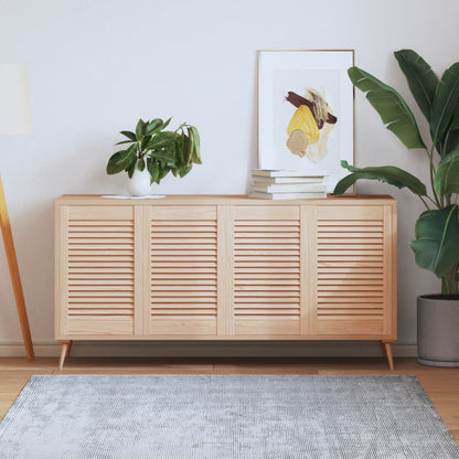 Ante Con Design A Lamelle 2 Pz 61,5X39,4 Cm In Legno Di Pino