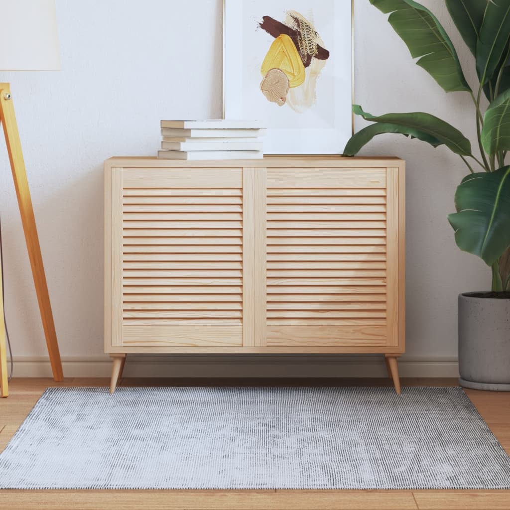 Ante Con Design A Lamelle 2 Pz 61,5X39,4 Cm In Legno Di Pino