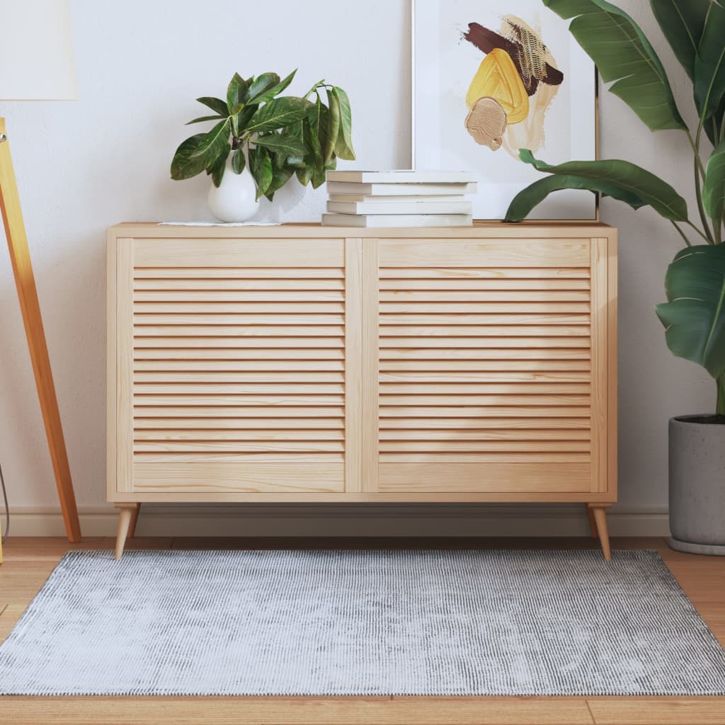 Ante Con Design A Lamelle 2 Pz 61,5X39,4 Cm In Legno Di Pino