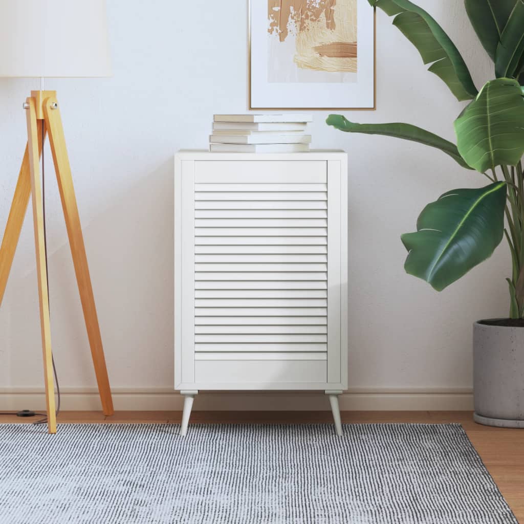 Ante Con Design A Lamelle 2 Pz 61,5X39,4 Cm In Legno Di Pino