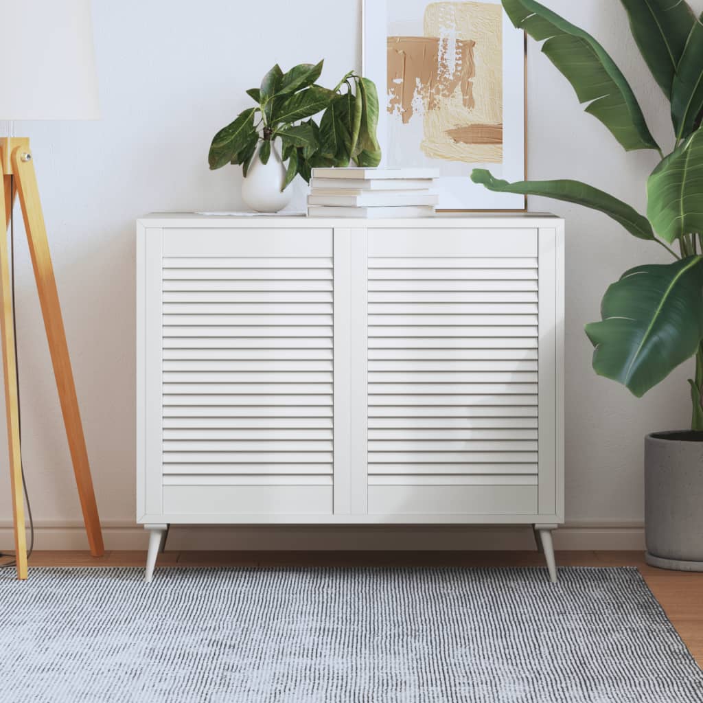 Ante Con Design A Lamelle 2 Pz 61,5X39,4 Cm In Legno Di Pino