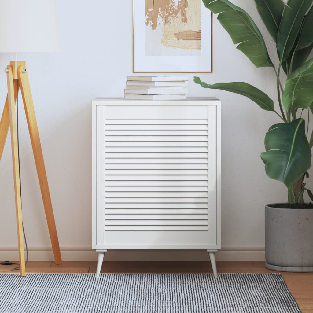 Ante Con Design A Lamelle 2 Pz 61,5X39,4 Cm In Legno Di Pino