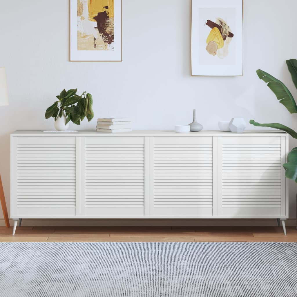 Ante Con Design A Lamelle 2 Pz 61,5X39,4 Cm In Legno Di Pino