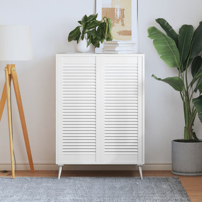 Ante Con Design A Lamelle 2 Pz 61,5X39,4 Cm In Legno Di Pino