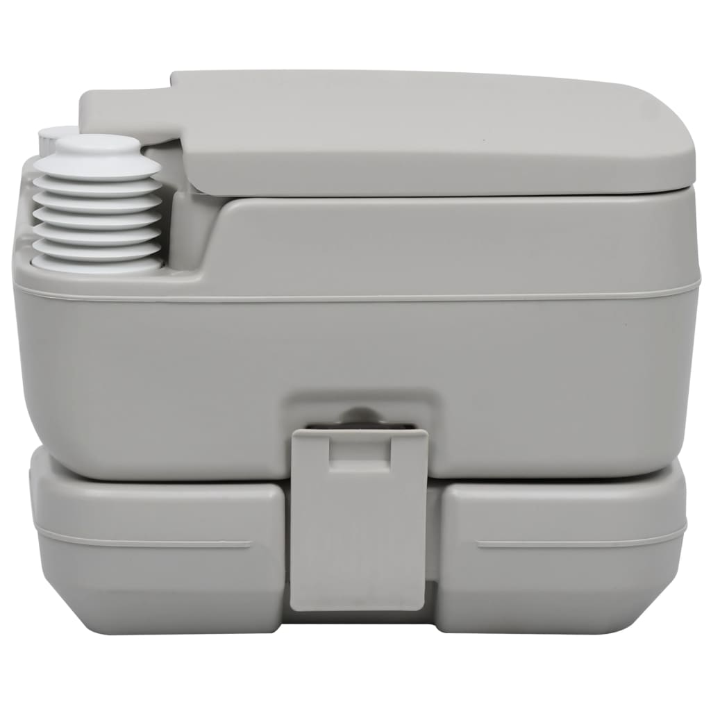 Toilette Portatile Da Campeggio Con Tenda 10+10 L