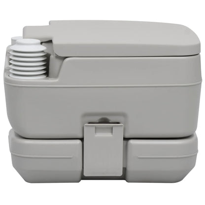 Toilette Portatile Da Campeggio Con Tenda 10+10 L