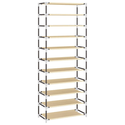 Scarpiera 60X30X Tessuto Crema