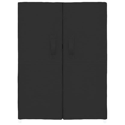 Scarpiera Nera 60X28X Tessuto Nero