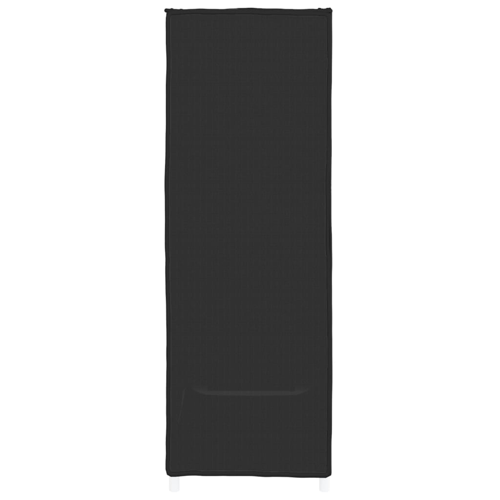 Scarpiera Nera 60X28X Tessuto Nero