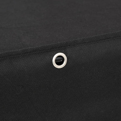 Scarpiera Nera 60X28X Tessuto Nero