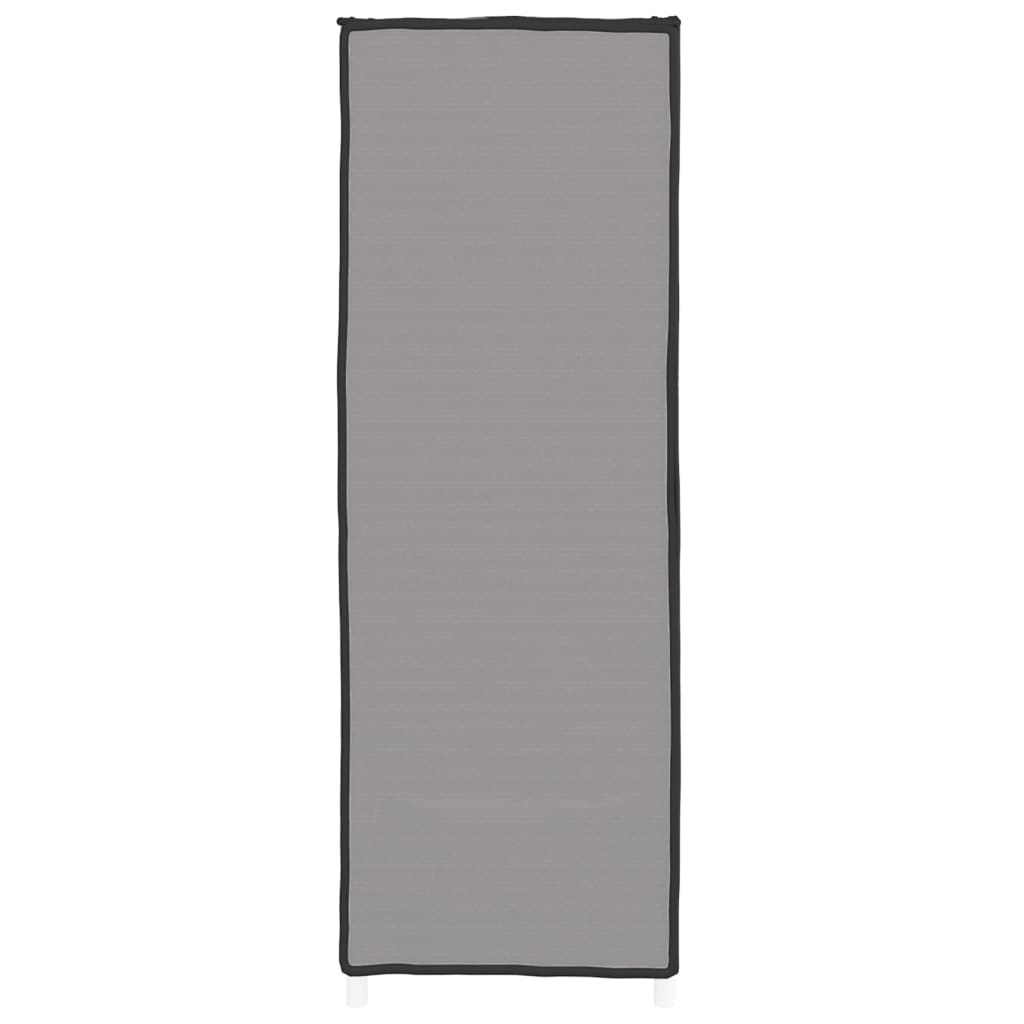 Scarpiera Grigia 60X28X Tessuto Grigio