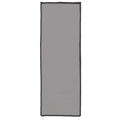 Scarpiera Grigia 60X28X Tessuto Grigio