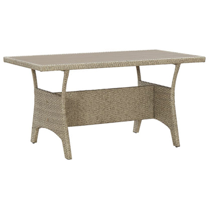 Tavolo Da Giardino In Polyrattan