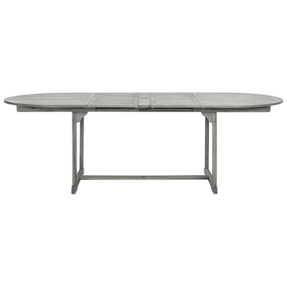 Tavolo Da Pranzo Per Esterni (160-240)X100X75Cm Massello Acacia