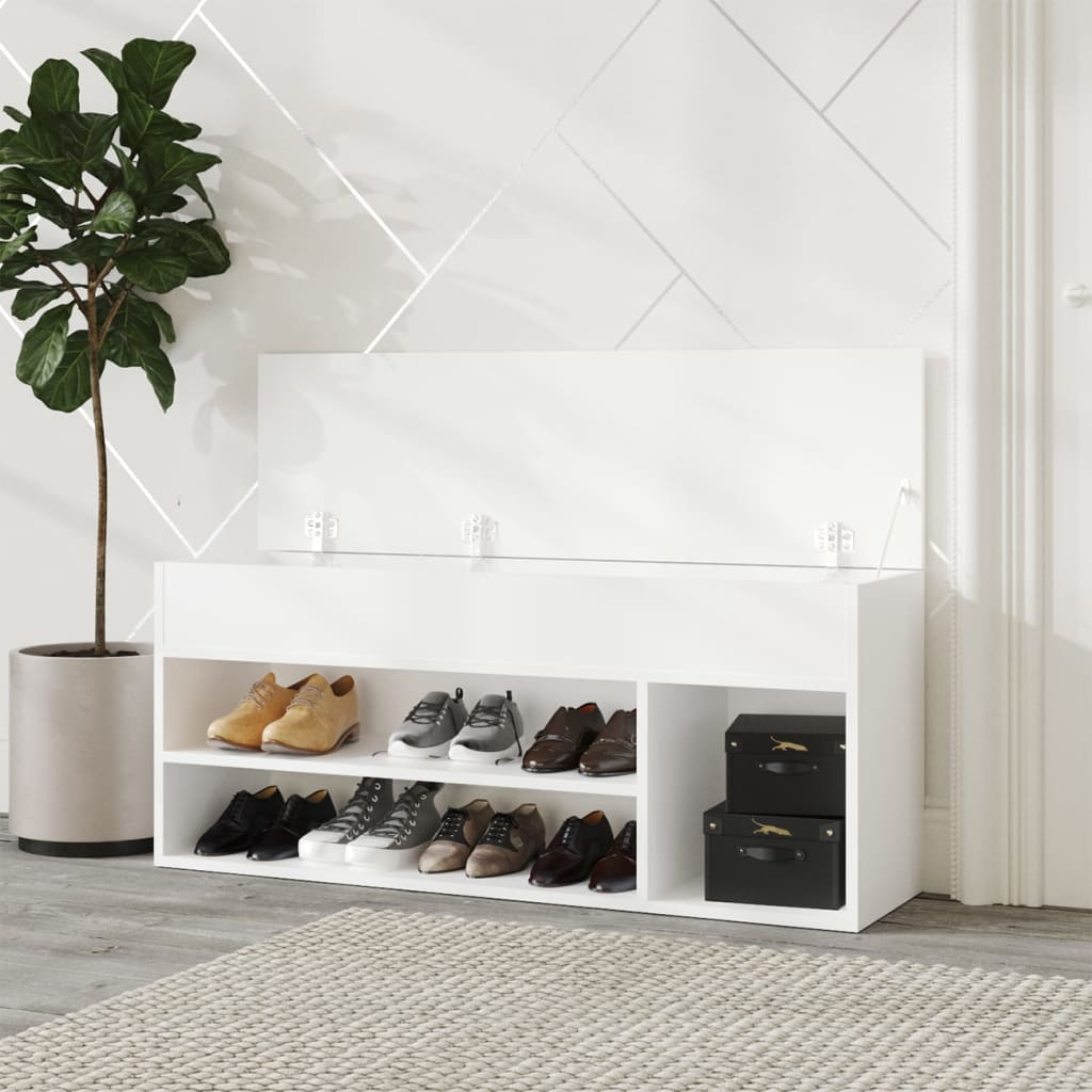 Panca Portascarpe 105X30X45 Cm In Truciolato