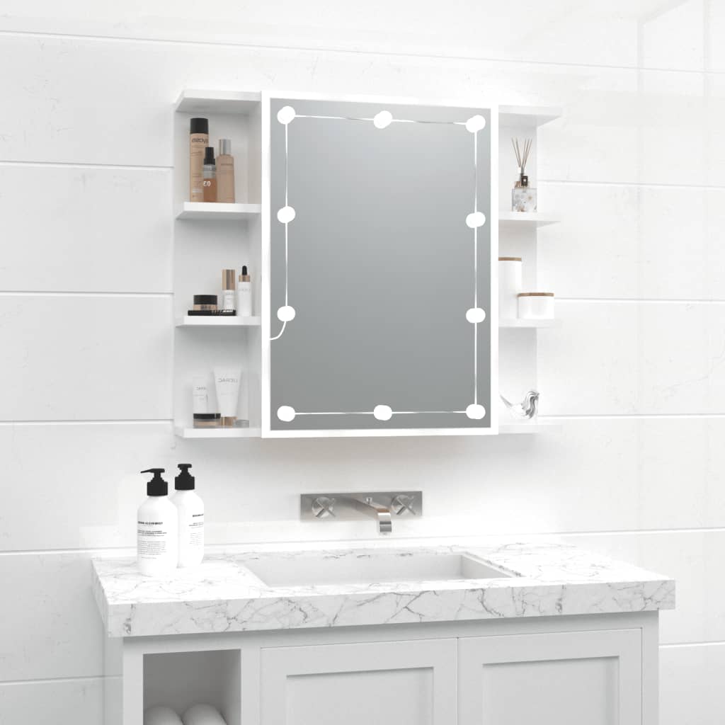 Mobile A Specchio Con Led 70X16,5X60 Cm