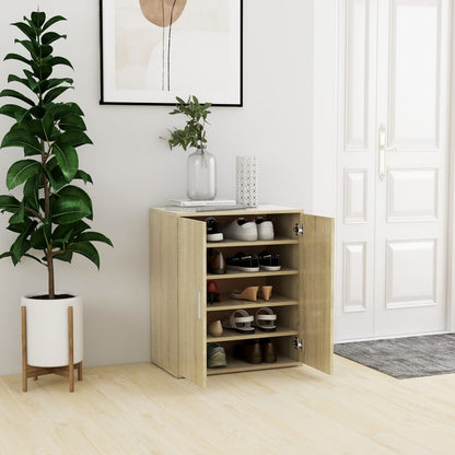 Scarpiera 31,5X35X90 Cm In Truciolato Rovere Sonoma