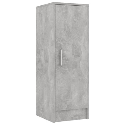 Scarpiera 32X35X92 Cm In Truciolato Grigio Cemento
