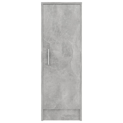 Scarpiera 32X35X92 Cm In Truciolato Grigio Cemento