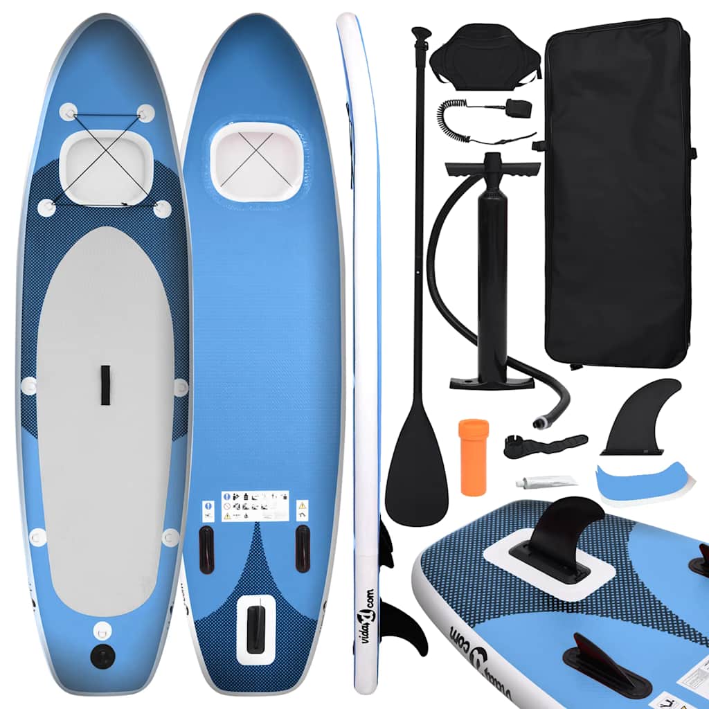 Set Tavola Sup Gonfiabile Nera