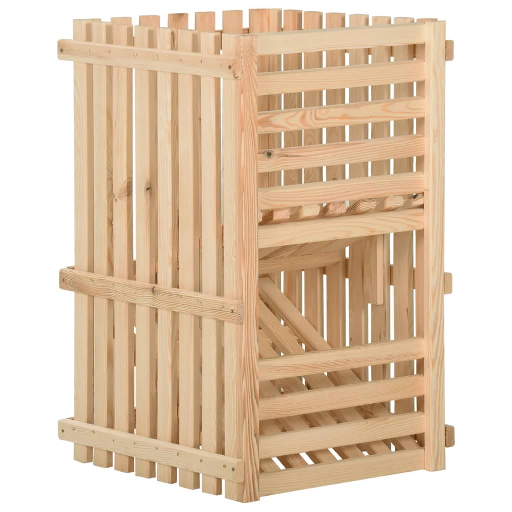 Cassetta Porta Patate In Legno Massello Di Pino