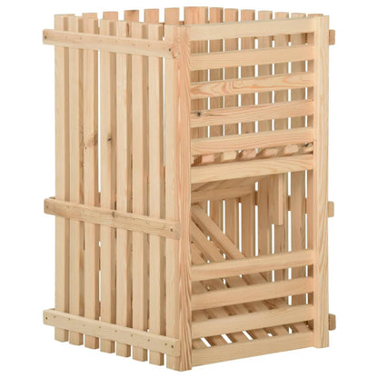 Cassetta Porta Patate In Legno Massello Di Pino