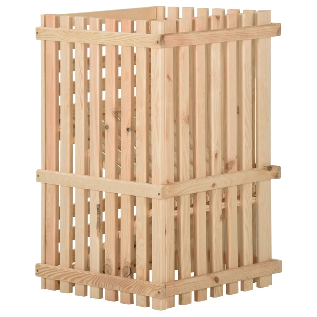 Cassetta Porta Patate In Legno Massello Di Pino